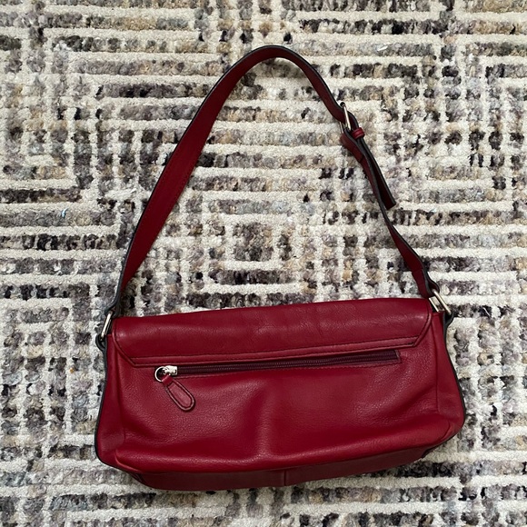 Red 90’s Baguette Shoulder Bag - Picture 2 of 6